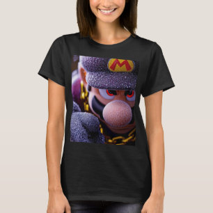 T-Shirt Art du Visage de Guerrier Graphique de G