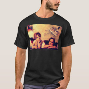T-shirt Art esthétique Raphael Angles Chat Drôle Hallowe