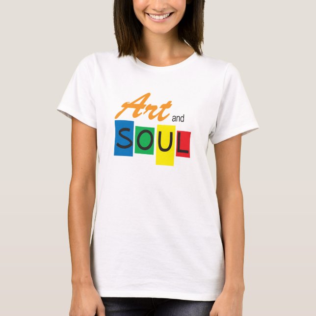 T-shirt Art et âme (Devant)