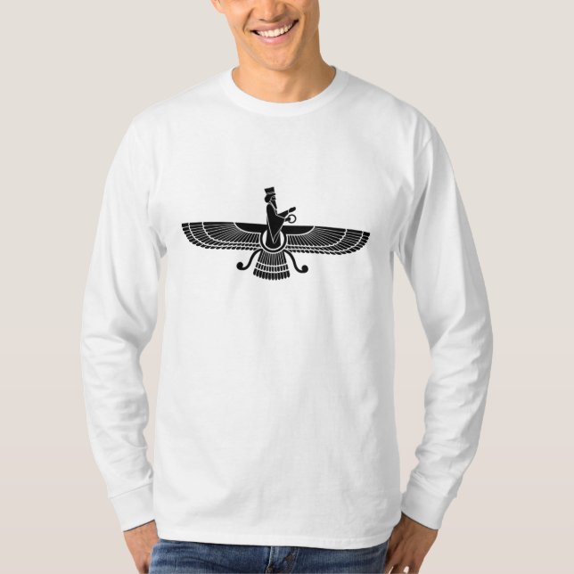 T-shirt Art | Fravashi, فروهر de l'Iran (Devant)