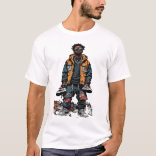 T-shirt Art graphique Hypebeast de Sneakerhead urbain - St