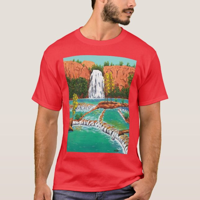 T-shirt Art Havasu Falls (Devant)