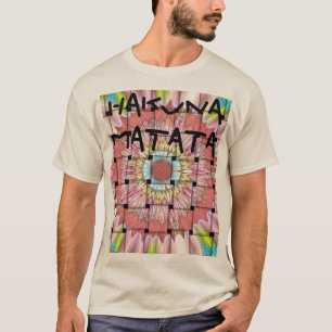T-shirt Art inspiré par l'Afrique Imprimé- Design géométri