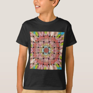 T-shirt Art inspiré par l'Afrique Imprimé- Design géométri