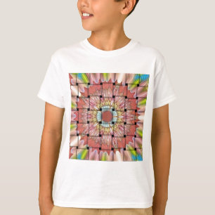 T-shirt Art inspiré par l'Afrique Imprimé- Design géométri