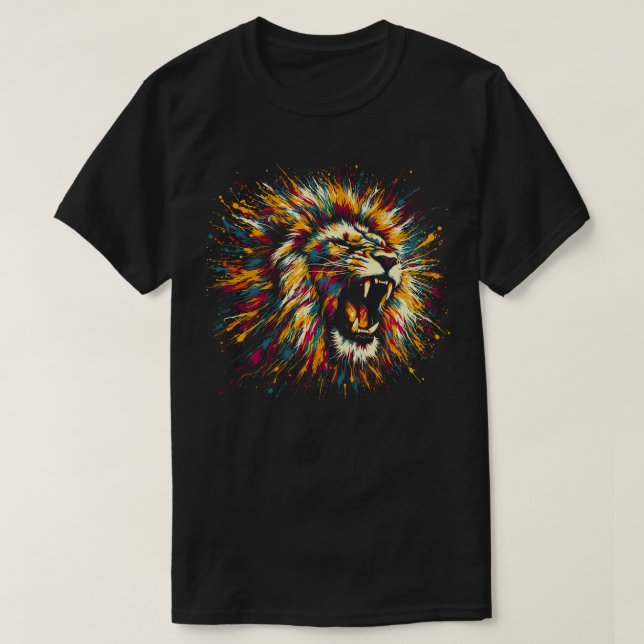 T-shirt Art Lion (Design devant)