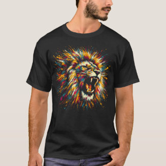 T-shirt Art Lion