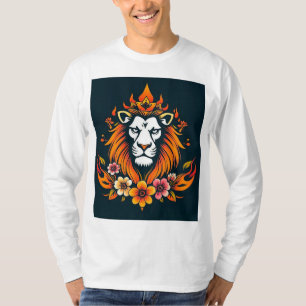 T-shirt Art lion moderne