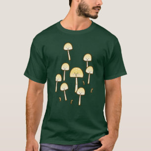 T-shirt Art magique de griffonnage de champignons