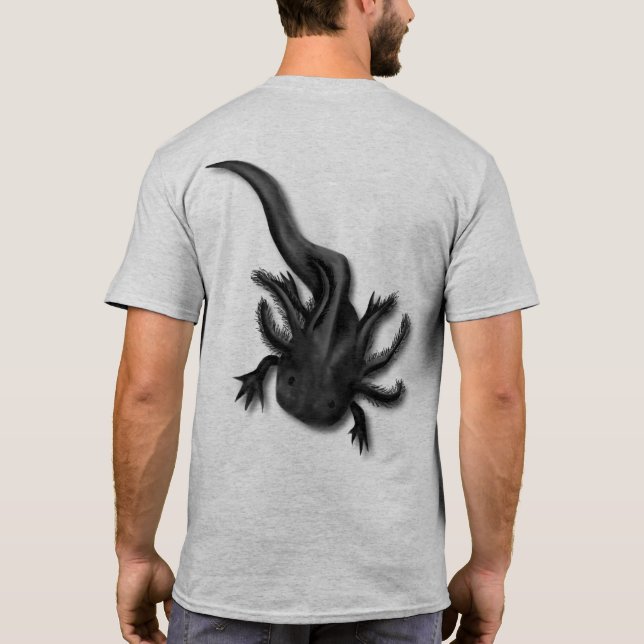T-shirt Art Melanoïde Axolotl (Dos)