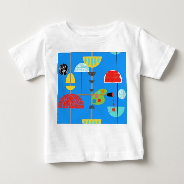 T-shirt art minimaliste moderne (Devant)