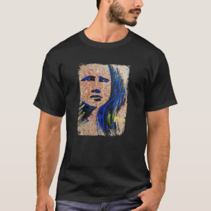 T-shirt Art moderne contemporain - VISAGE COSMIQUE - PAR L