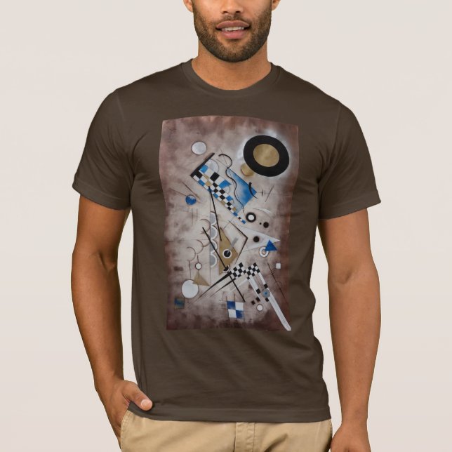 T-shirt Art moderne de la moitié du siècle abstraite de (Devant)
