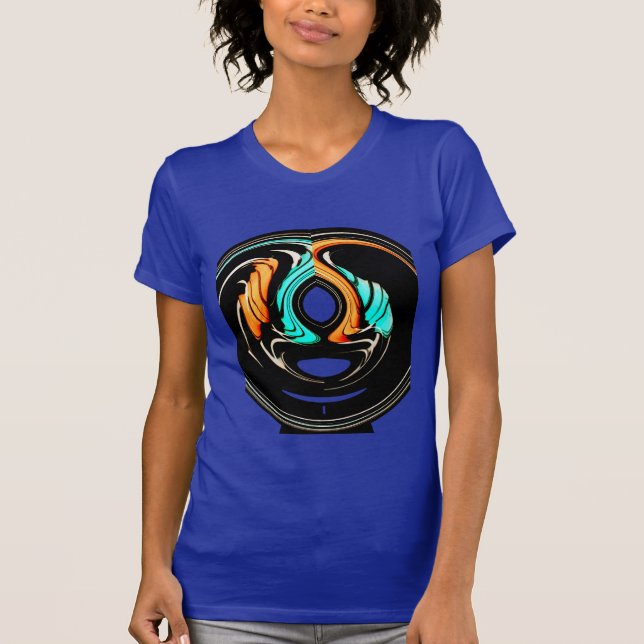 T-shirt Art Motif traditionnel africain Imprimer (Devant)