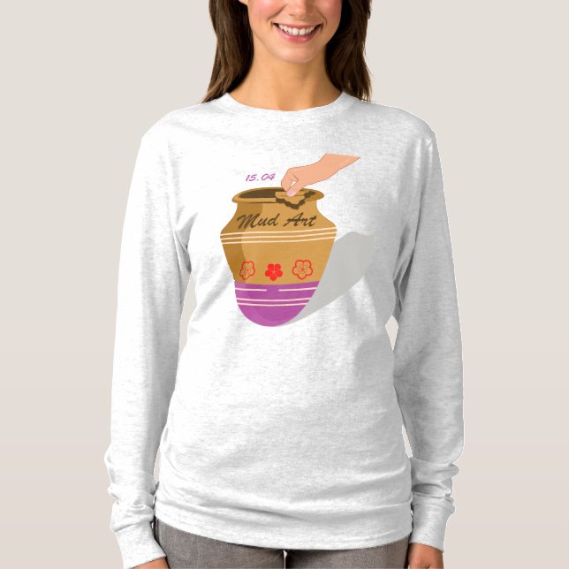 T-shirt Art Mud Culturel - 15 avril (Devant)