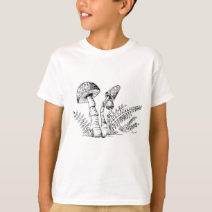 T-shirt Art Mushroom pour Enfants Garçons