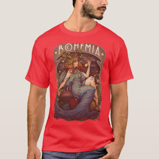 T-shirt Art Nouveau BOHÉMIE