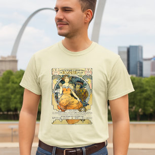 T-shirt Art Nouveau Exposition universelle de 1904 à Saint