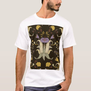 T-shirt Art Nouveau Floral : Motif Vintage