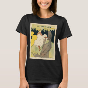 T-shirt Art nouveau vintage, La Goulue par Toulouse Lautre