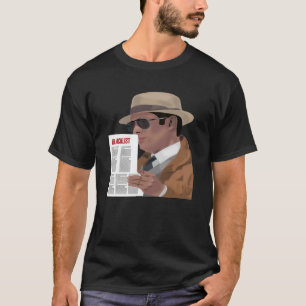 T-shirt Art numérique James Spader (Raymond red reddington