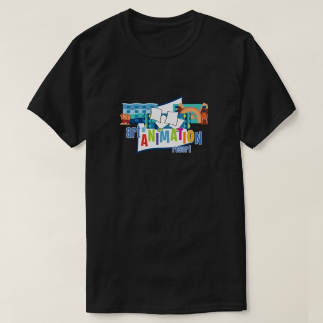 T-shirt Art of Animation Resort (Design devant)