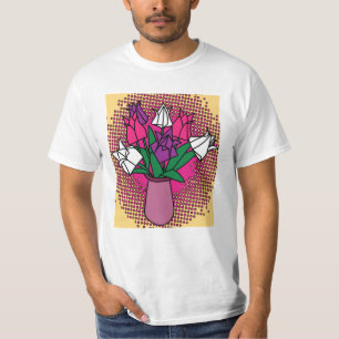 T-shirt Art papier pliable Origami