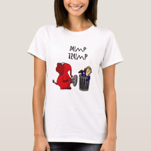 T-shirt Art politique de bande dessinée d'atout drôle de