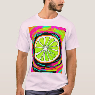 T-shirt Art Pop Slice Lime