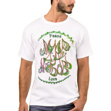 Art populaire Peace & Love Wish en russe
