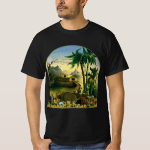 T-shirt Art populaire victorien vintage, Arche de Noé par 