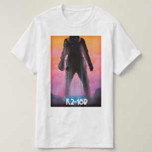 T-shirt Art spatial exoplanète K2-18b