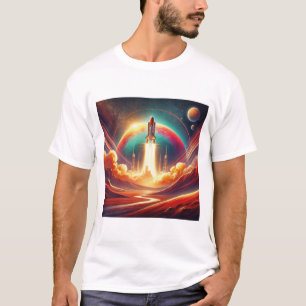 T-shirt art surréaliste