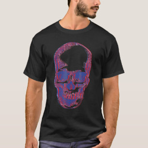 T-shirt Art surréel gothique du crâne 3d
