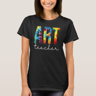 T-shirt Art Teacher Tie Dye Jour d'appréciation Bonjour Re