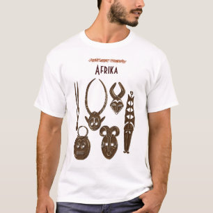 T-shirt ART TRIBAL AFRICAIN