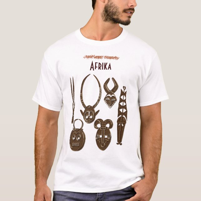 T-shirt ART TRIBAL AFRICAIN (Devant)