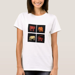 T-shirt art tribal africain Abstrait