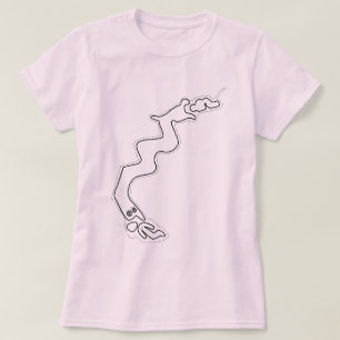 T-shirt Art tribal - Geoglyph Aliens anciens