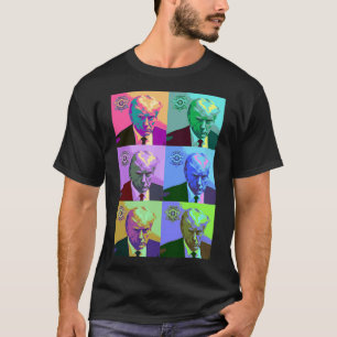 T-shirt Art Trump Mugshot
