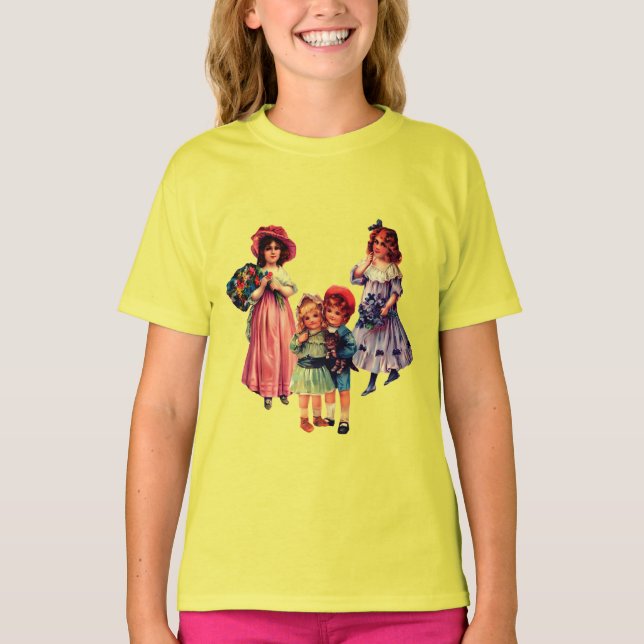 T-shirt Art Victorien pour enfants (Devant)