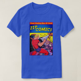 T-shirt Art vintage de couverture de bande dessinée de