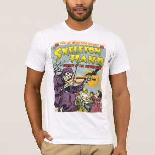 T-shirt Art vintage de couverture de bande dessinée de