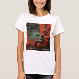 T-shirt Art vintage Il est temps de voir un thérapeute