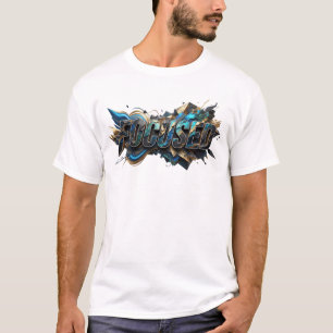 T-shirt Art wearable sarcelle FOCUSED