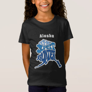 T-Shirt Art Word du surnom d'Alaska