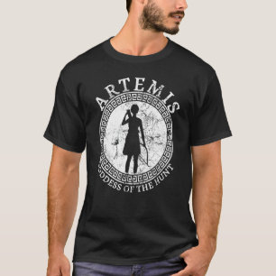 T-shirt Artémis Déesse Grecque De La Chasse Grèce Ancienne