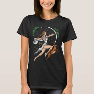T-shirt Artémis Déesse Grecque De La Chasse Grèce Ancienne