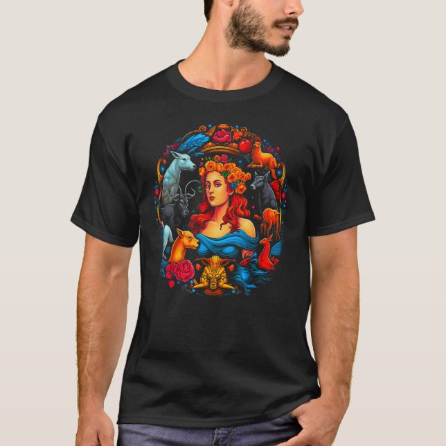 T-shirt Artemis Greek Goddess (Devant)