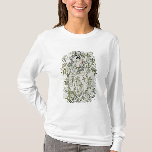 T-shirt Arthur Rackham | au milieu d'un arbre a reposé une (Devant)